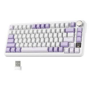 Teclado Mecânico Sem Fio Attack Shark X85pro Com Display Teclado Mecânico Sem Fio Attack Shark X85pro Com Display