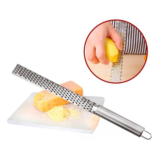 Rallador Profesional Acero Inox. Ajo Queso Coco Jengibre