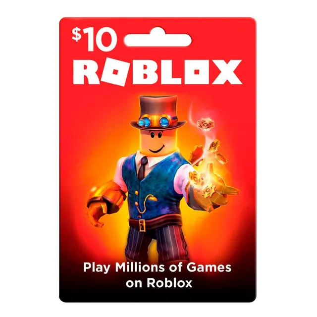 Tarjeta Digital Roblox 10 Usd - Entrega Inmediata