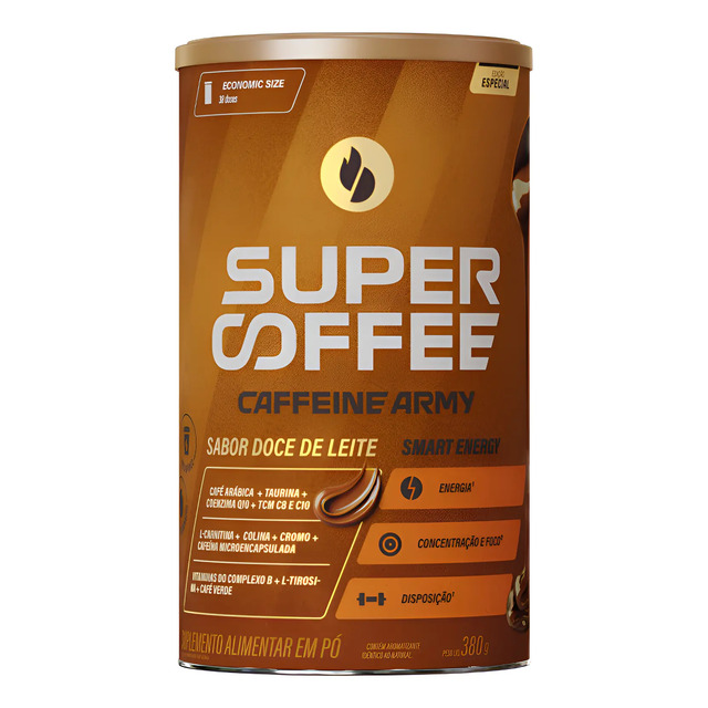 Supercoffee Doce De Leite - Economic Size - Caffeine Army - Doce De Leite Supercoffee Doce De Leite - Economic Size - Caffeine Army - Doce De Leite