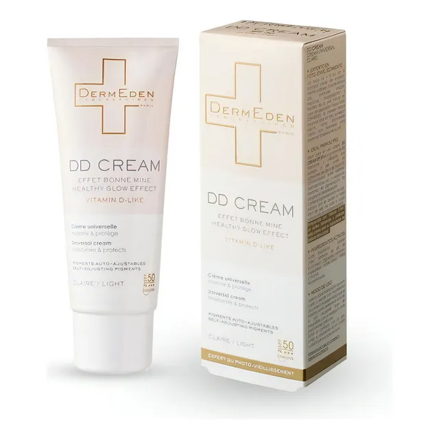 Dermeden Dd Cream Antiedad Día,vitamina D Spf 50+ Tono Claro