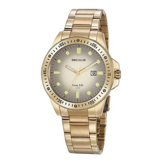 Relógio Seculus Masculino Original Calendário Aço Top Luxo Cor Da Correia Dourado/20801 Cor Do Bisel Dourado Cor Do Fundo Ver Fotos Relógio Seculus Masculino Original Calendário Aço Top Luxo Cor Da Correia Dourado/20801 Cor Do Bisel Dourado Cor Do Fundo Ver Fotos