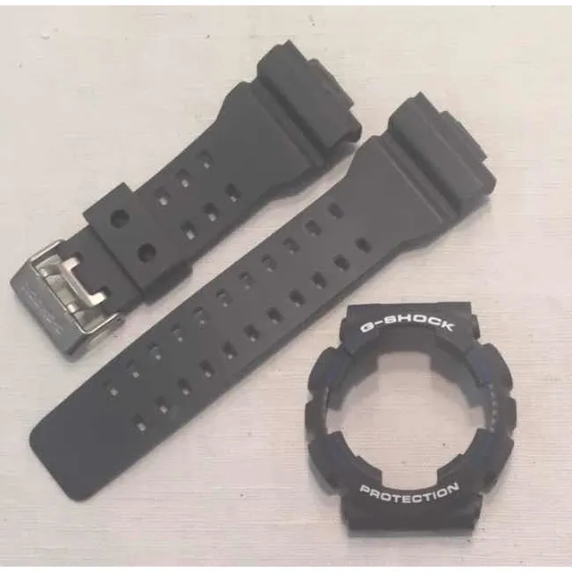 Kit Carcasa + Correa Casio G-shock Ga-100 Originales