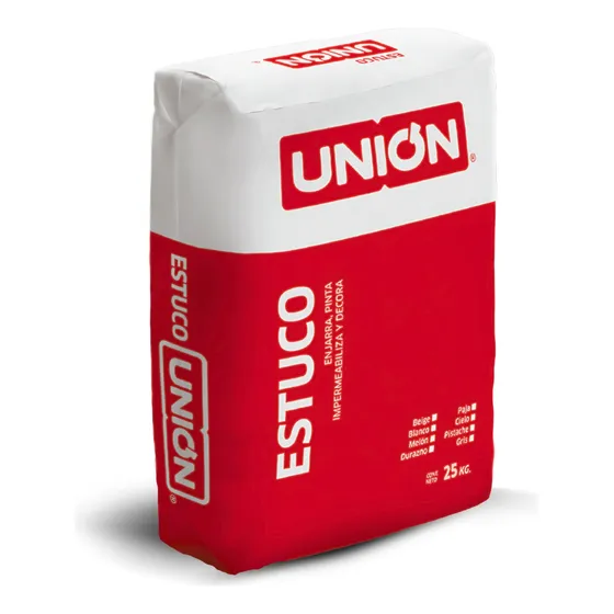 Estuco Union 25 Kg Recubrimiento Texturizado Máxima Calidad