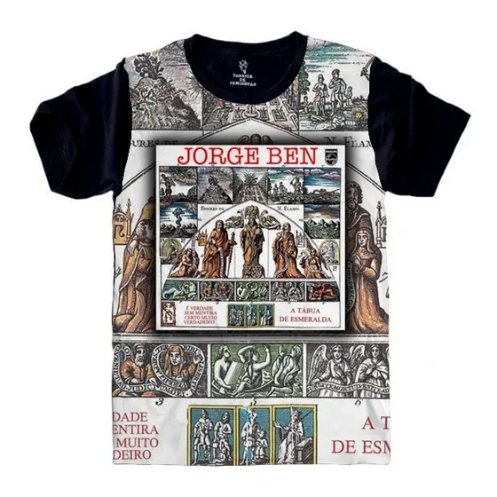 Camisa Camiseta A Tábua De Esmeralda - Jorge Ben Jor 2637