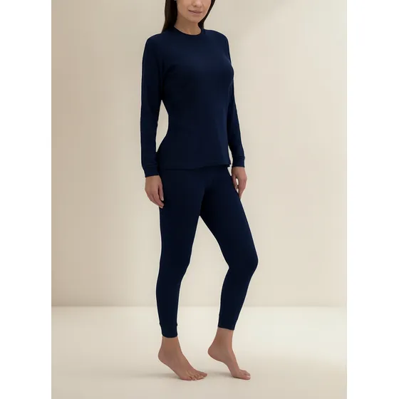 Juego Pijama Termica Bambi Para Mujer Comodo Ajuste