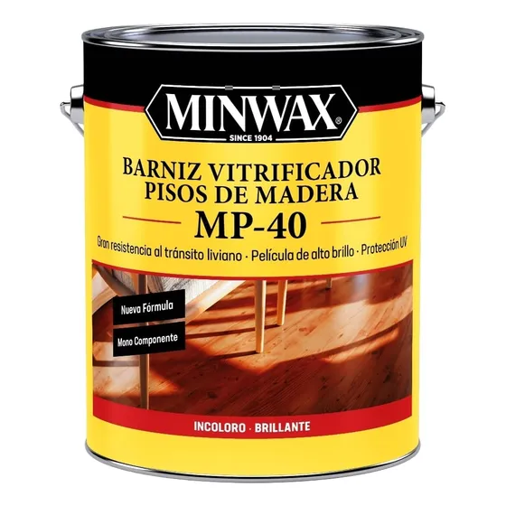 Vitrificador De Pisos Madera Mp40 Monocomponente 1gl