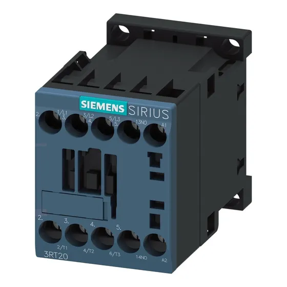 Contactor 7a 24v 3kw 3 Polos+1na S00 Siemens 3rt2015-1ab01