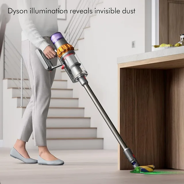 Aspiradora Inalámbrica Dyson V15 Detect Amarillo/níquel