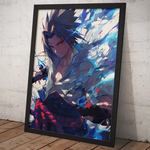 Cuadro Sasuke Uchiha Naruto Shippuden 34x45c Imprimetuposter