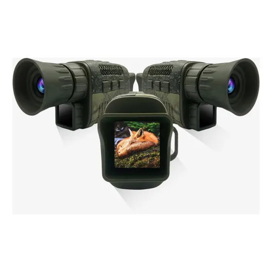 Monóculo Visão Noturna Zoom Òptico 5x 4k Hd Até 1km 
