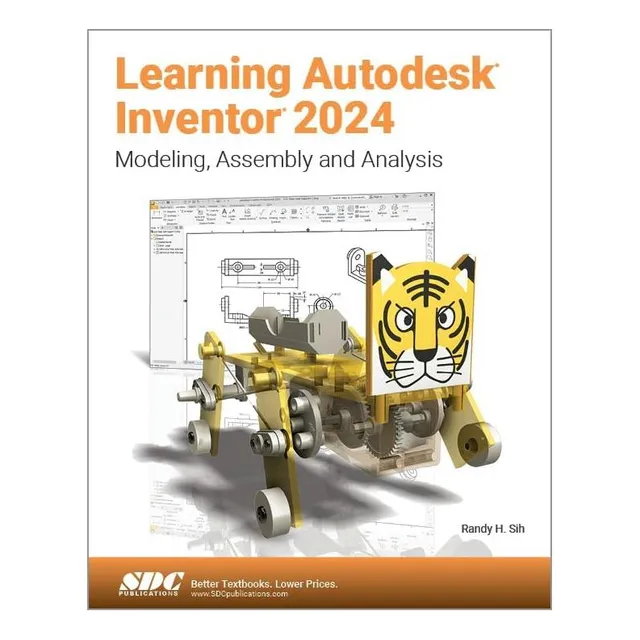 Libro: Aprendizaje De Autodesk Inventor 2024: Modelado, Ensa