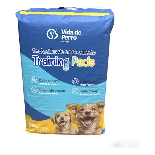Pañales Acostumbrador Para Perros 56x58 Cms 30 Unidades