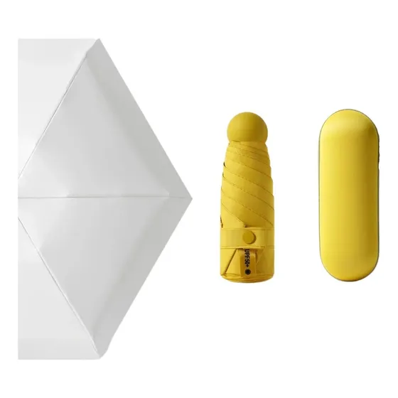 Sombrillas Paraguas Para Bolso Grandes Plegable Con Estuche