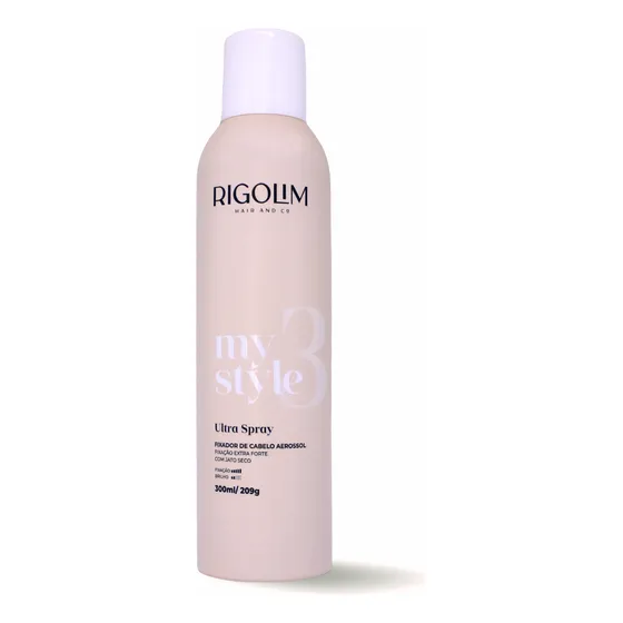 Ultra Spray Leticia Rigolim 300 Ml 209 Gr Fixador De Cabelo
