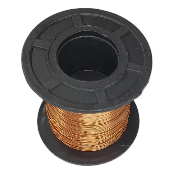 Fio Cobre Esmaltado 20 21 22 23 24 25 26 27 28 29 Awg - 200g Cobertura Marrom-claro