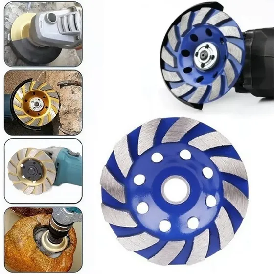 Disco De Desbaste Diamante 4 Pulgadas De Granito, Concreto