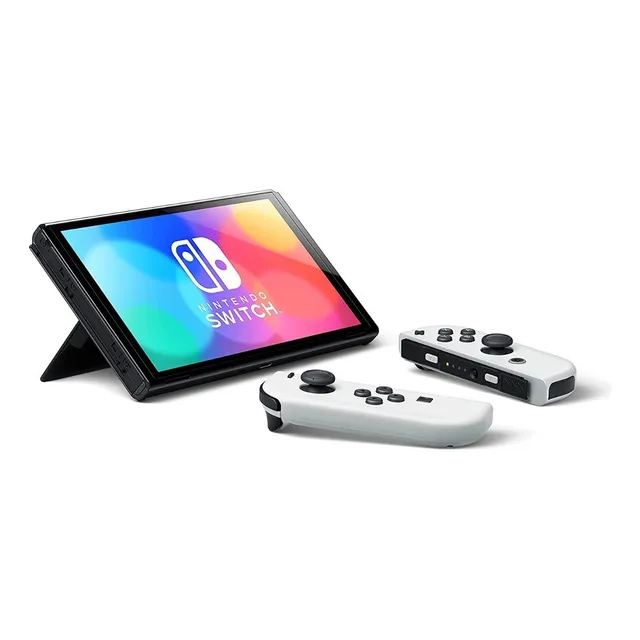 Nintendo Switch Oled 64gb Standard Com Joy-con Branco Nintendo Switch Oled 64gb Standard Com Joy-con Branco