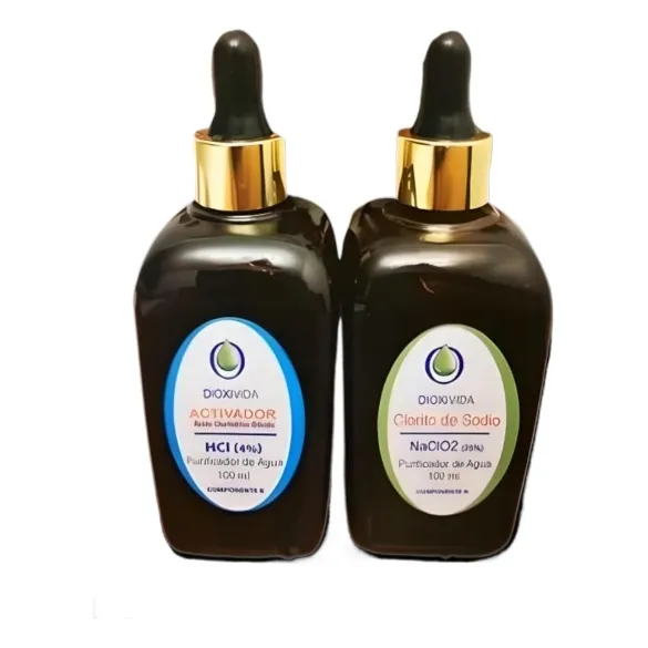 Kit Purificador De Agua 100 Ml Dioxivida