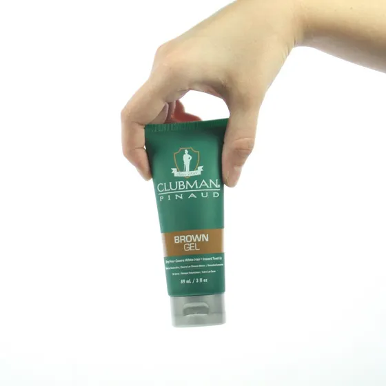 Gel Clubman Pinaud Marron Cubre Canas Temporal Barba 89ml