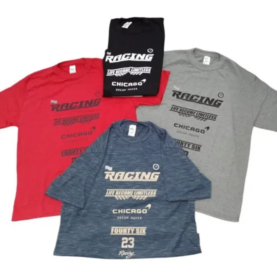 Remera Estampada Algodón Premium T- Especial Dama Racing