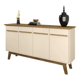BalcĂŁo Buffet 4 Portas Opala Cinamomo/off-white - Bechara Cor Cinamomo/off White BalcĂŁo Buffet 4 Portas Opala Cinamomo/off-white - Bechara Cor Cinamomo/off White