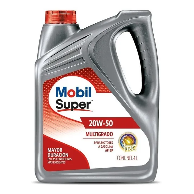 Aceite para motor Mobil mineral 20W-50 para auto/camioneta x 4L