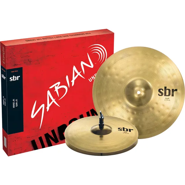 Sabian Sbr5001 Juego Platillos Bateria 16 Crash 13 Hi-hat