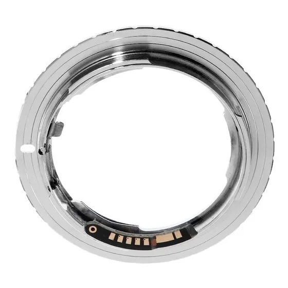 408 Anillo Adaptador De Lente Nikon  A Camara Canon Eos 