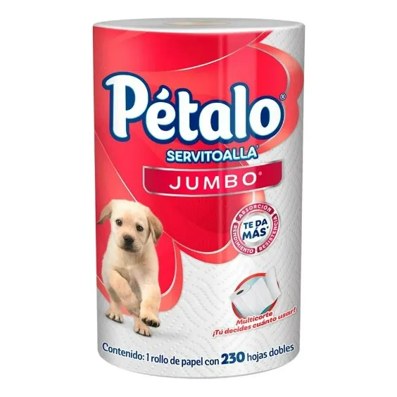 Servitoalla Jumbo Multicorte Petalo Con 230 Hojas Dobles