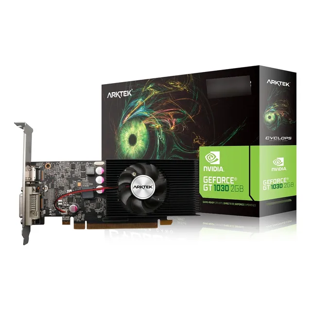 Tarjeta Video Arktek Nvidia Geforce Gt 1030 2gb Ddr5 Gamer