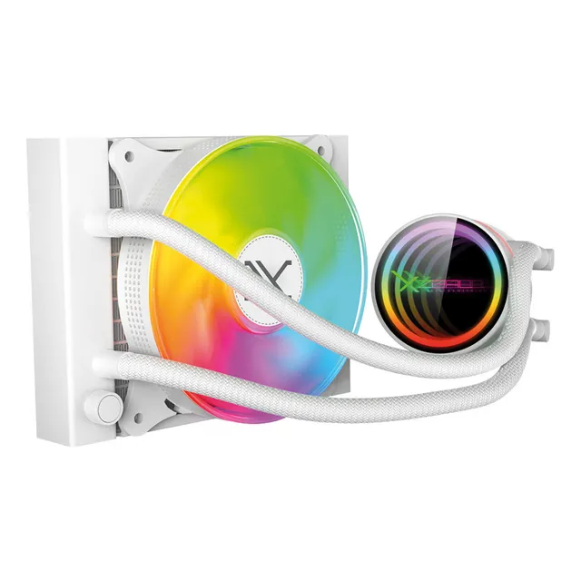 Enfriamiento Líquido Rgb 120mm Xzeal Xzco409w Led Argb