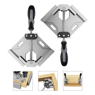 Prensa Esquinera Shawty® Para Madera Y Metal Prensa Ángulo Recto Para Fijar Madera, Vidrio, Metal O Plástico 95mm 90° 2 Piezas Prensa Esquinera Shawty® Para Madera Y Metal Prensa Ángulo Recto Para Fijar Madera, Vidrio, Metal O Plástico 95mm 90° 2 Piezas