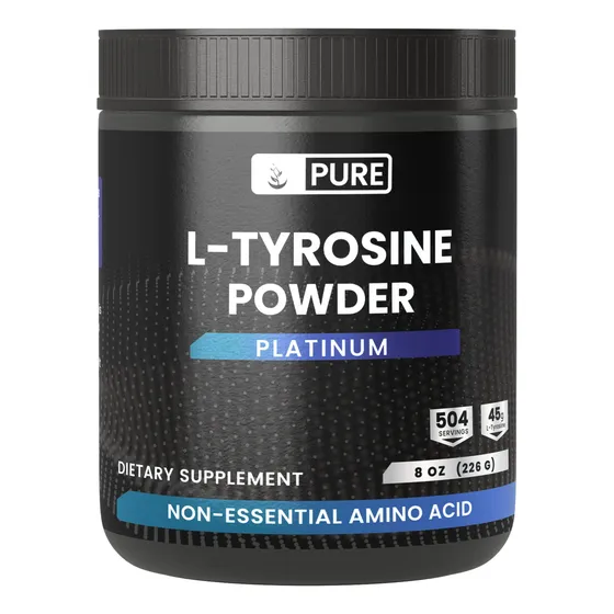 Suplemento Pure Original Ingredients L-tirosina En Polvo 240