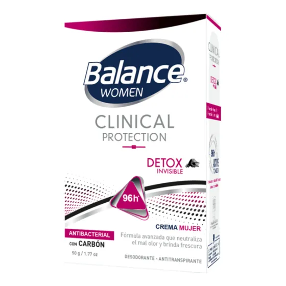 Desodorante Balance Crema Clinical Detox - g a $538