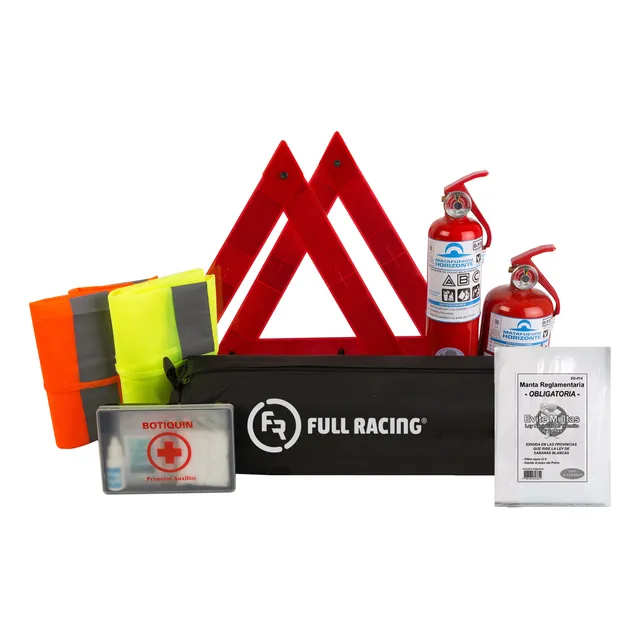 Kit De Emergencia Reglamentario Auto 6 En 1 Apto Vtv Ruta