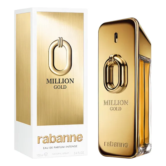 Perfume Rabanne Million Gold Eau De Parfum Intenso 100ml