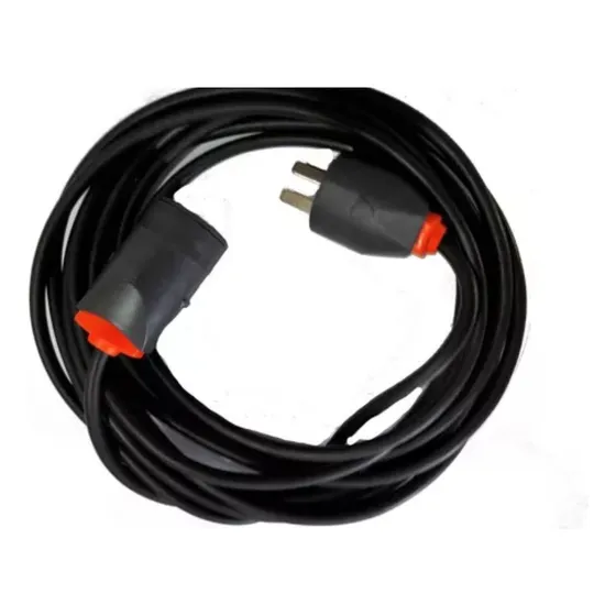 Prolongador Richi Bipolar C/ Toma Simple 3 Mts Grafito