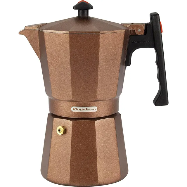 Cafetera Greca Expreso Brown 6 Tazas Magefesa 01pacfcom06 