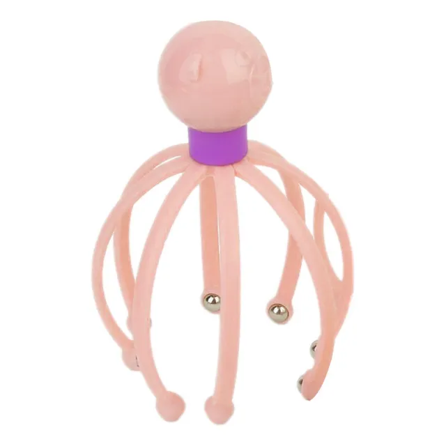 Masajeador De Pulpo Rascador De Cabeza Manual Con Garra De P