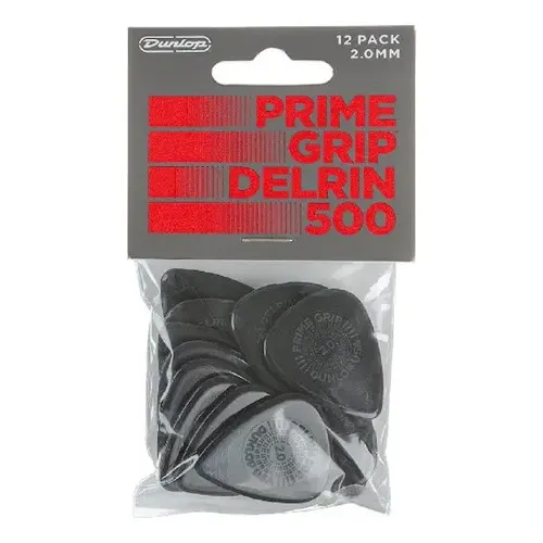 Kit 6 Palhetas Dunlop Ultex Jazz 2.00mm 427p Made In Usa Cor Preto