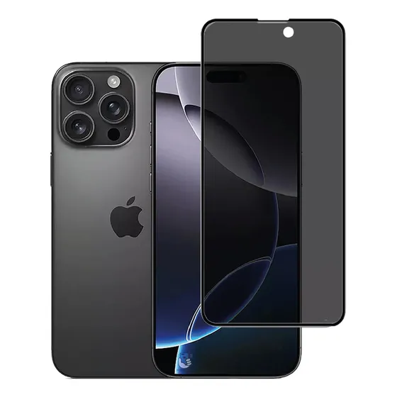 Vidrio Templado Privacidad Para iPhone - Anti Espía
