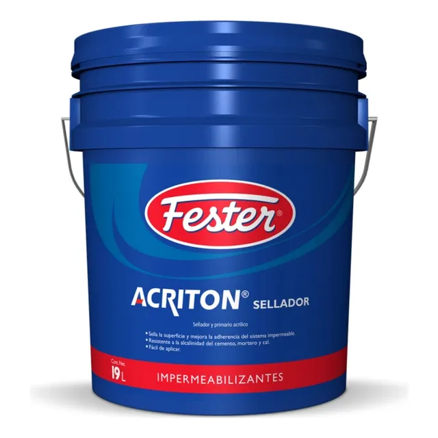 Fester Acriton Sellador 19l Color Blanco