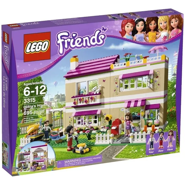 Lego Friends La Casa De Olivia 695 Pzas Original