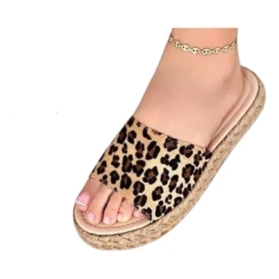 Hermosa Sandalias Damas Yute Mujer