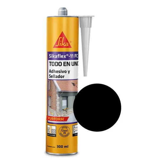 Sikaflex 11 FC Purform Adhesivo Sellante Multiuso Negro 300 ml