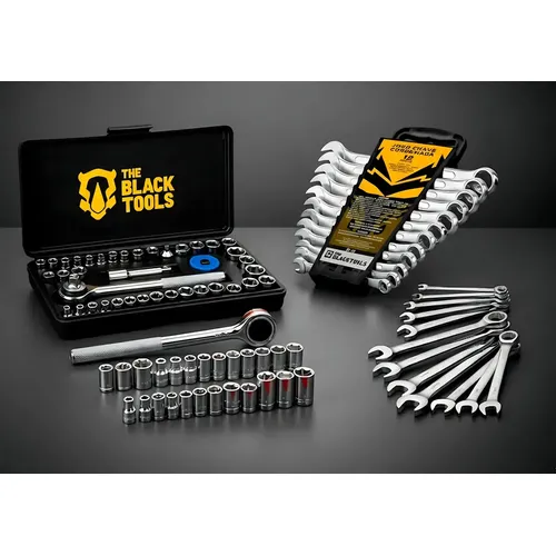 Jogo De Ferramentas Titanium 57 Pcs - Cromo Vanadium | MercadoLivre