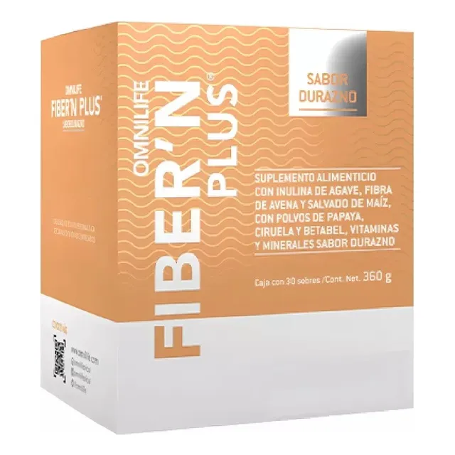 Nuevo Fiber Plus 30 Sobres Fibra Natural Mejora Tu Digestión