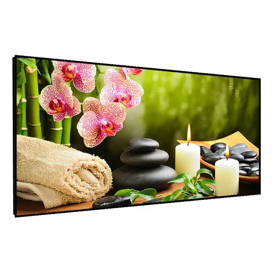 Cuadro Decorativo Con Marco Y Vinilo Adhesivo 120x60cm D008