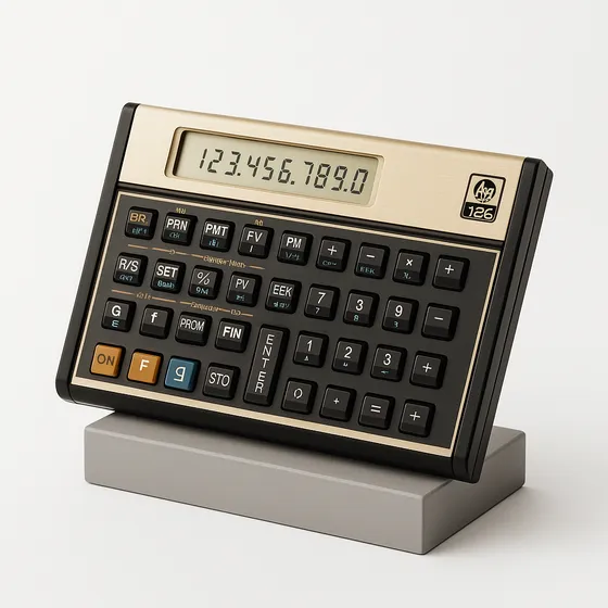 Calculadora Financeira 12c Gold 12c Hp Bt 1 Un